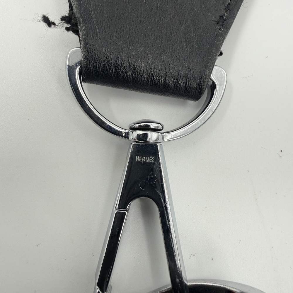 Hermes Evelyne PM Black Clemence Leather Crossbody Bag France - Picture 10 of 16